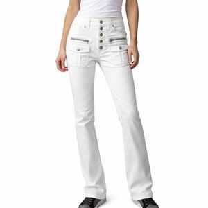 Zadig & Voltaire Eyes White Denim Jeans Size 25